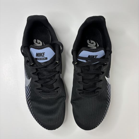 NIKE RACING Shoe Men 5.5 Zoom Rival M Black Gray Track Racing AH1020-004 - Picture 8 of 14